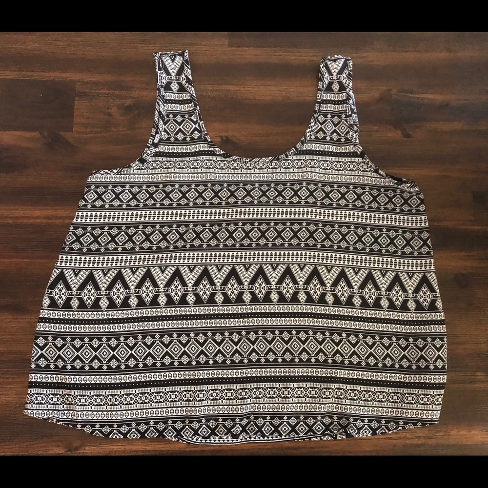 Cropped mini tank top